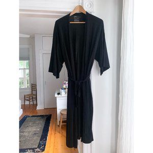 Storq Maternity Feel Good Delivery Robe in Black